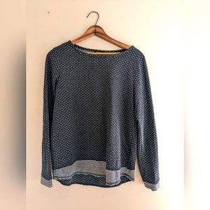 Pink Clover Striped Sweater (M)